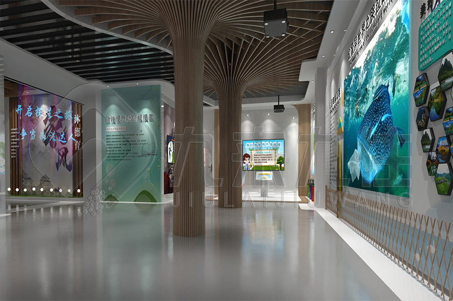 普法宣傳展廳解決方案公司，法治教育展廳，青少年法治教育，法院法制教育