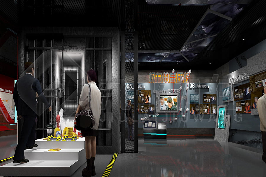 反腐倡廉宣傳館方案，網(wǎng)上3d反腐倡廉文化教育展館，聲光電反腐倡廉基地，墻面互動投影系統(tǒng)，互動答題系統(tǒng)，互動滑軌屏