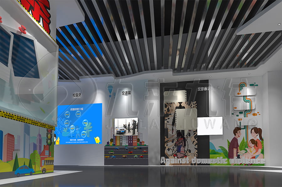 道德與法制，法制教育展廳，裝修公司，司法局法治文化示范展館，設(shè)計(jì)平面圖