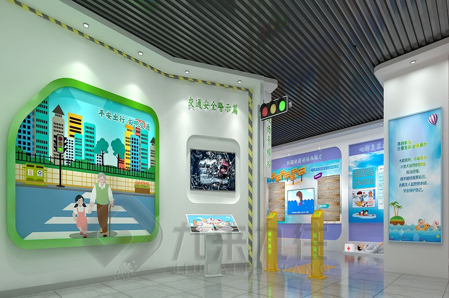 數字化校史館設計,智能互動展覽館施工,新時代教育展廳建設