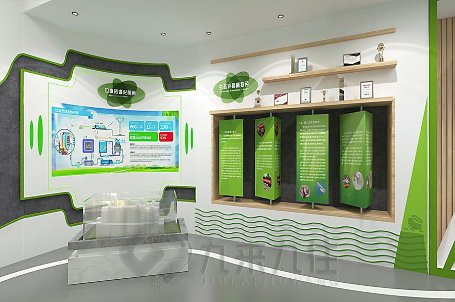 創(chuàng)新生態(tài)保護(hù)科普展廳設(shè)計,環(huán)保展館施工技術(shù),多媒體互動展示設(shè)備