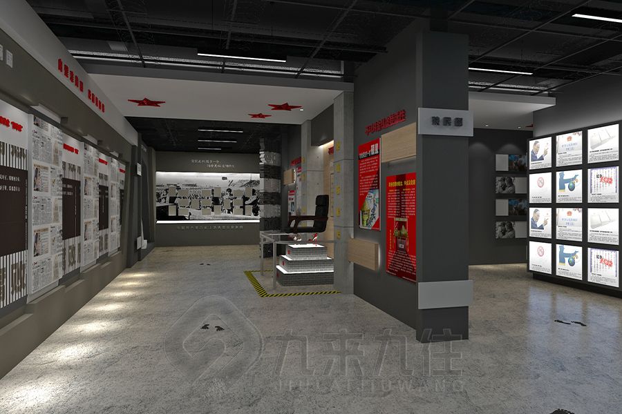 現(xiàn)代化廉潔館設(shè)計(jì)公司,高科技展廳施工技術(shù),環(huán)保智能展覽館裝修