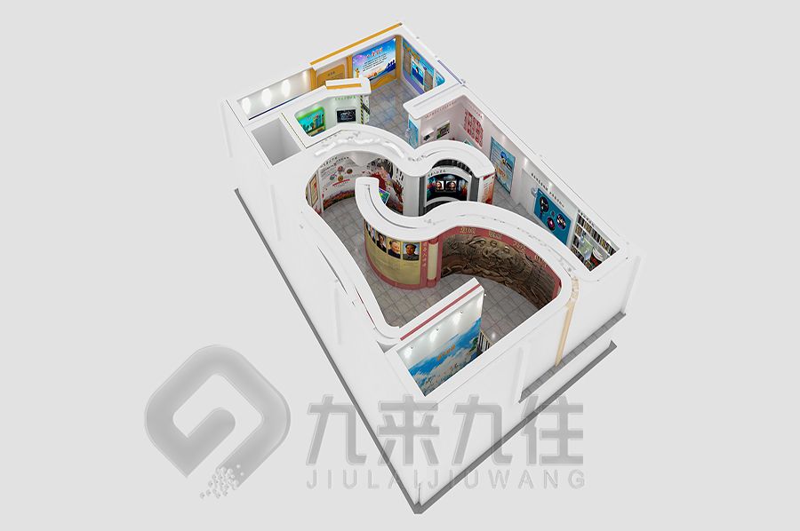 現(xiàn)代化校史展館設(shè)計,數(shù)字化校史展覽館施工,九來九往多媒體校史館建設(shè)計公司
