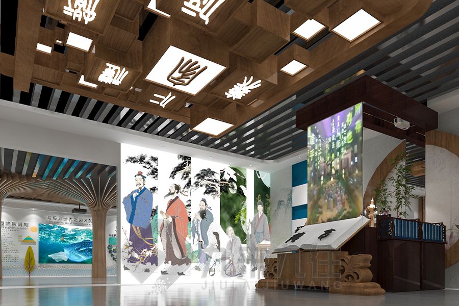 AI智能研學(xué)館設(shè)計,環(huán)保展廳施工方案,數(shù)字化展覽館裝修設(shè)計公司
