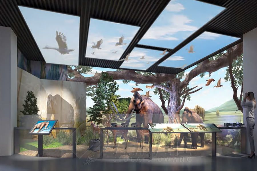 數(shù)字化生態(tài)保護教育體驗館設(shè)計,高科技環(huán)保展廳施工方案,多媒體生態(tài)展館建設(shè)計公司