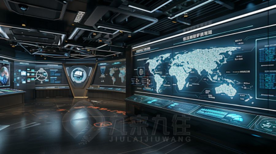 高科技安全警示展館設計,數(shù)字化安全展覽館施工,智能安全展廳裝修方案