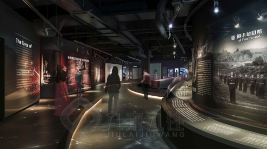 高科技安全教育博物館設計,數(shù)字化安全教育展覽館施工,AI智能安全教育體驗館建設方案