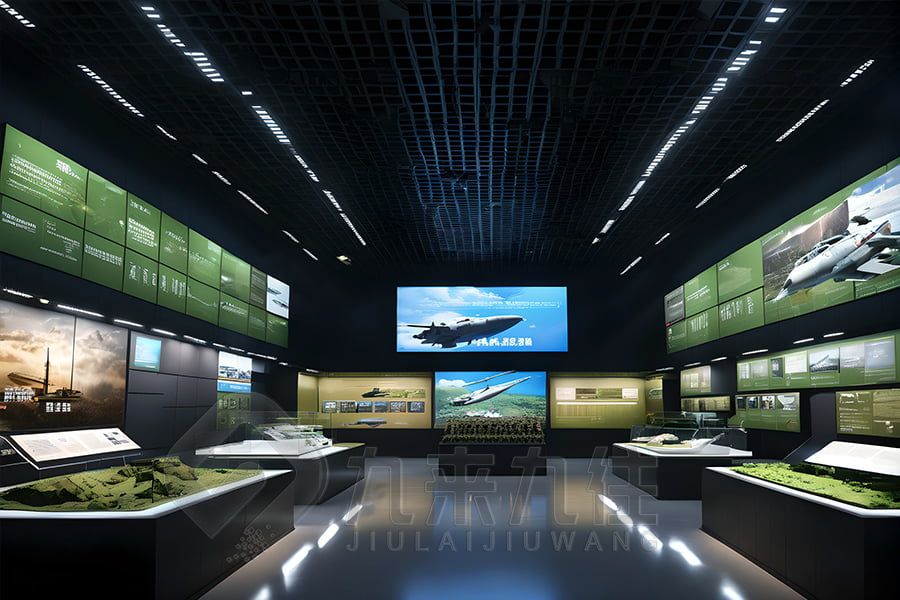 互動民防博物館設計,數字化民防展館施工,智能民防展覽館建設