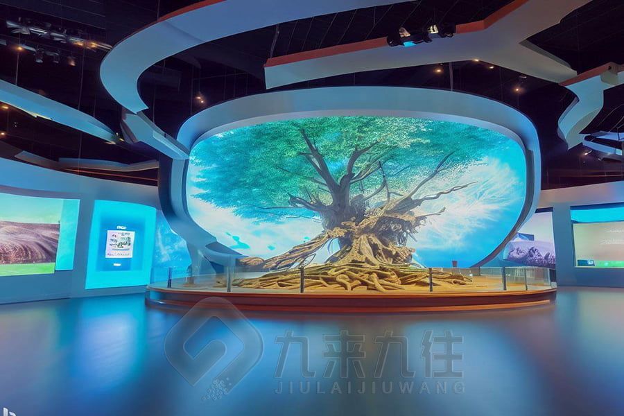 濕地保護館設(shè)計, 高科技環(huán)保展廳施工, 多媒體互動展覽館建設(shè)方案