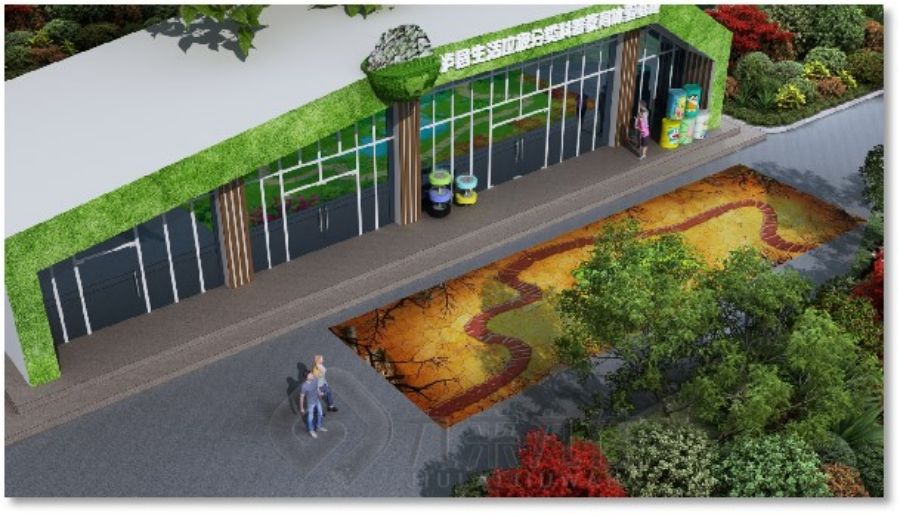 數(shù)字化垃圾分類科普館設(shè)計,環(huán)保展覽館裝修方案,九來九往多媒體科技展廳建設(shè)