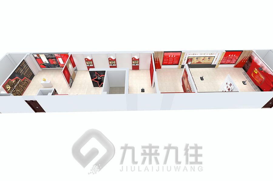 市食品藥品檢驗(yàn)研究院黨建科普展廳建設(shè)，智慧黨建展廳設(shè)計(jì)方案