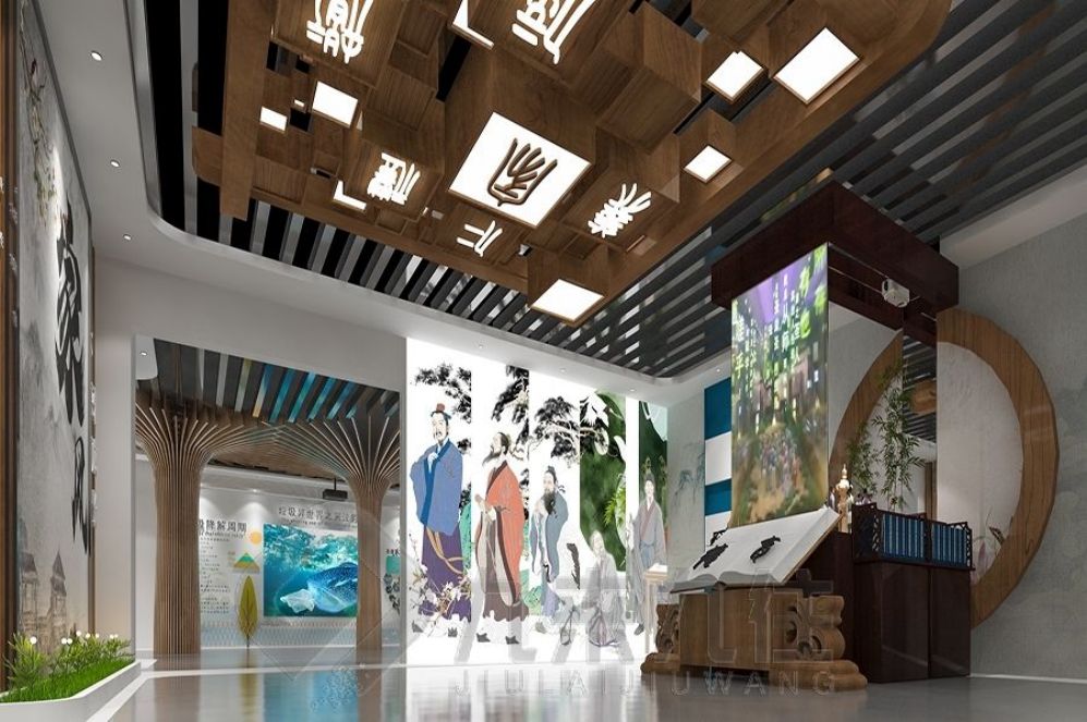 國防教育展廳設(shè)計(jì), 互動(dòng)多媒體設(shè)備, 現(xiàn)代化展示解決