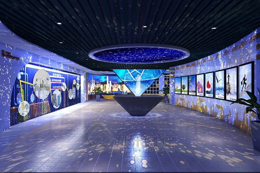 機(jī)柜設(shè)計(jì)展廳, 智能多媒體互動(dòng), 現(xiàn)代化展廳設(shè)計(jì), 專業(yè)施工建設(shè), 展廳解決方案