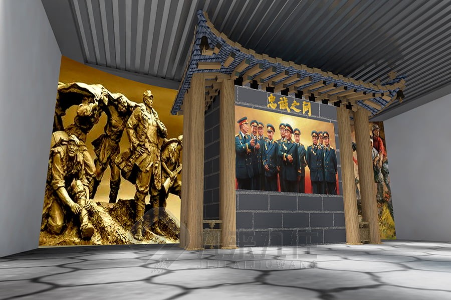 退役軍人展廳, 退役軍人展廳設(shè)計(jì), 退役軍人展廳互動(dòng)設(shè)備