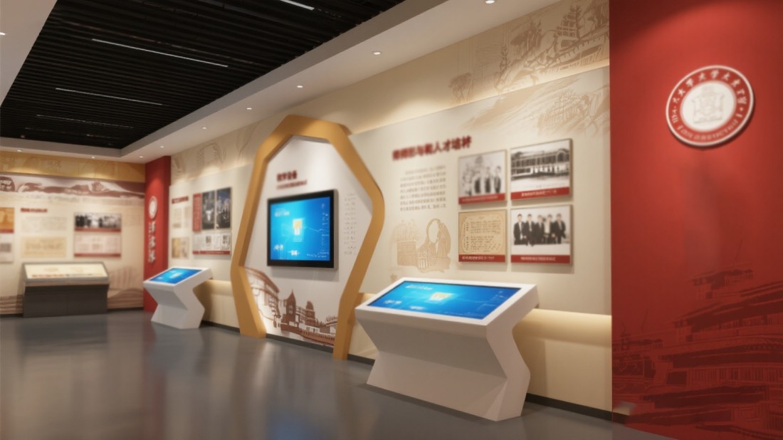 校園展廳，學(xué)校展廳