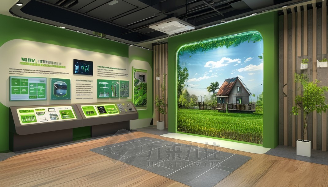 自然展館，垃圾分類展廳