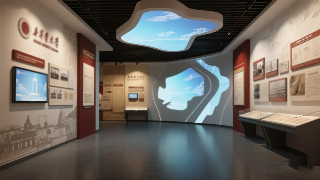 校園博物館，學(xué)校展廳