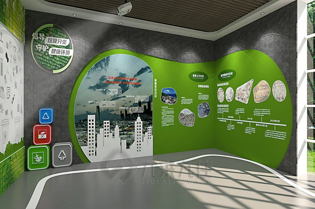 生活垃圾分類展示館，生態(tài)文明教育基地