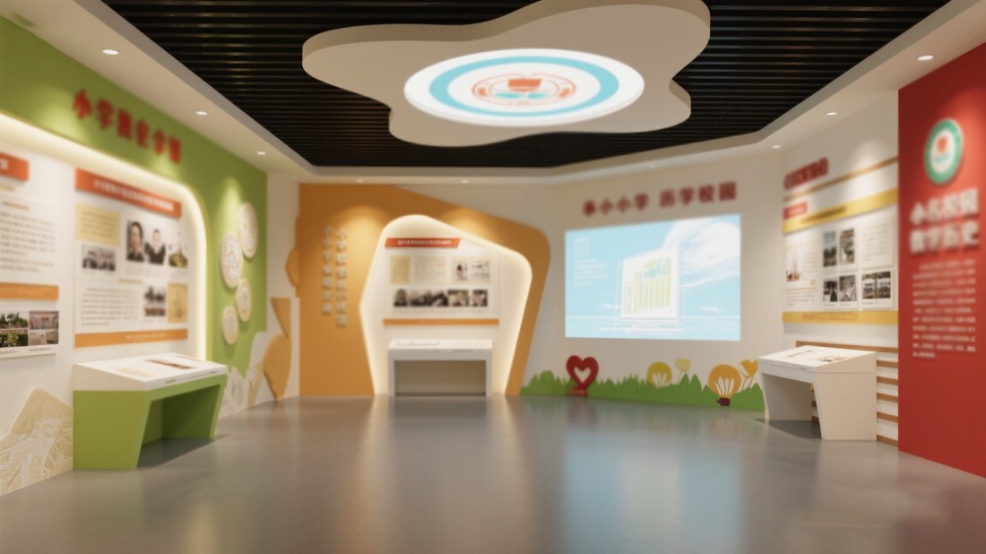 高校校史館設(shè)計(jì)，學(xué)校展館