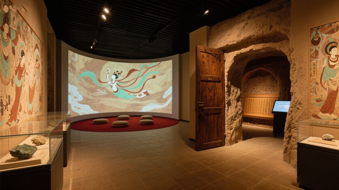 民俗文化展覽館，非物質(zhì)文化遺產(chǎn)博物館