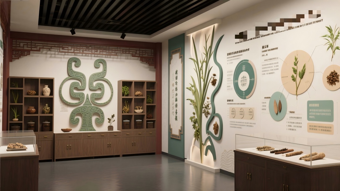 中醫(yī)藥文化體驗(yàn)館，中醫(yī)展廳