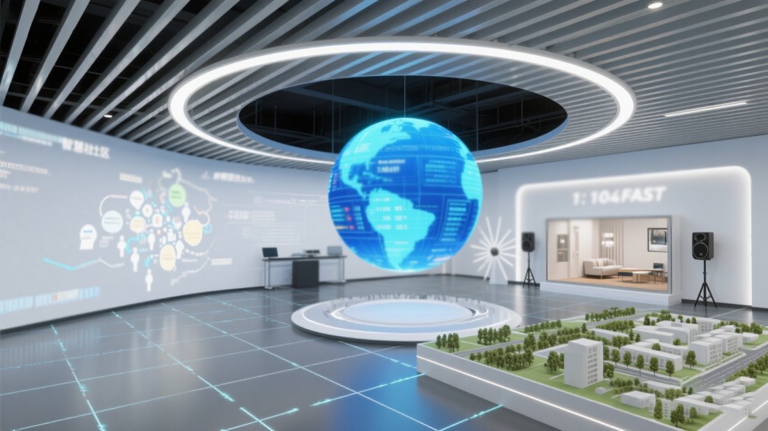 企業(yè)產(chǎn)品展廳設(shè)計(jì)，企業(yè)展廳