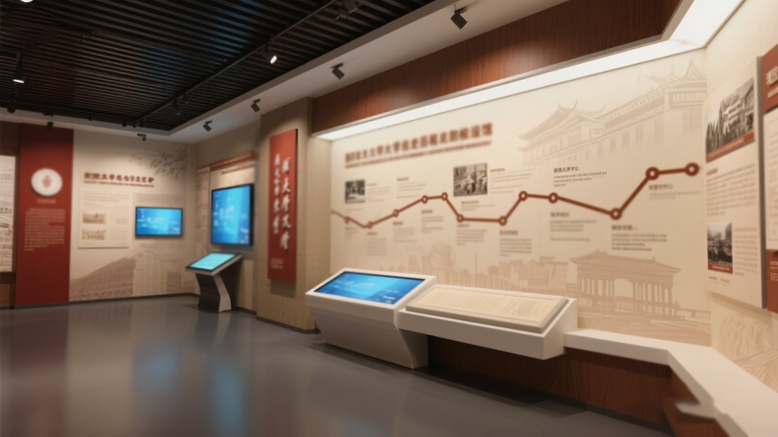 校史館展覽設(shè)計(jì)，校史展館
