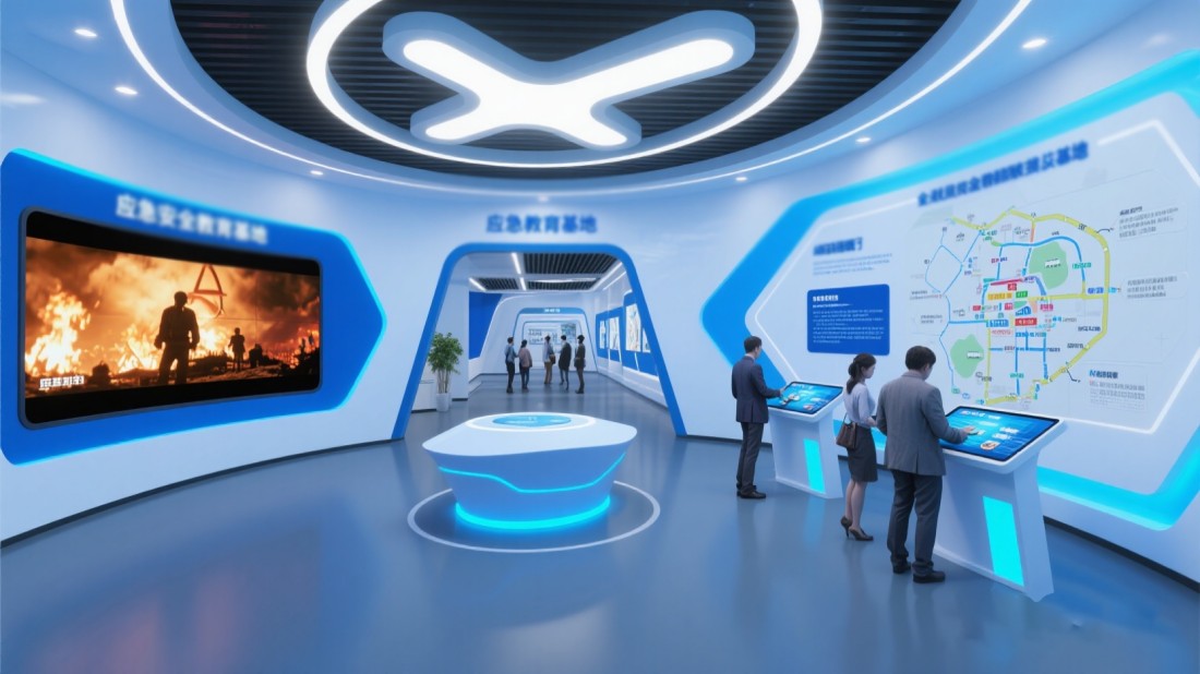 互動應(yīng)急消防科普教育基地效果圖