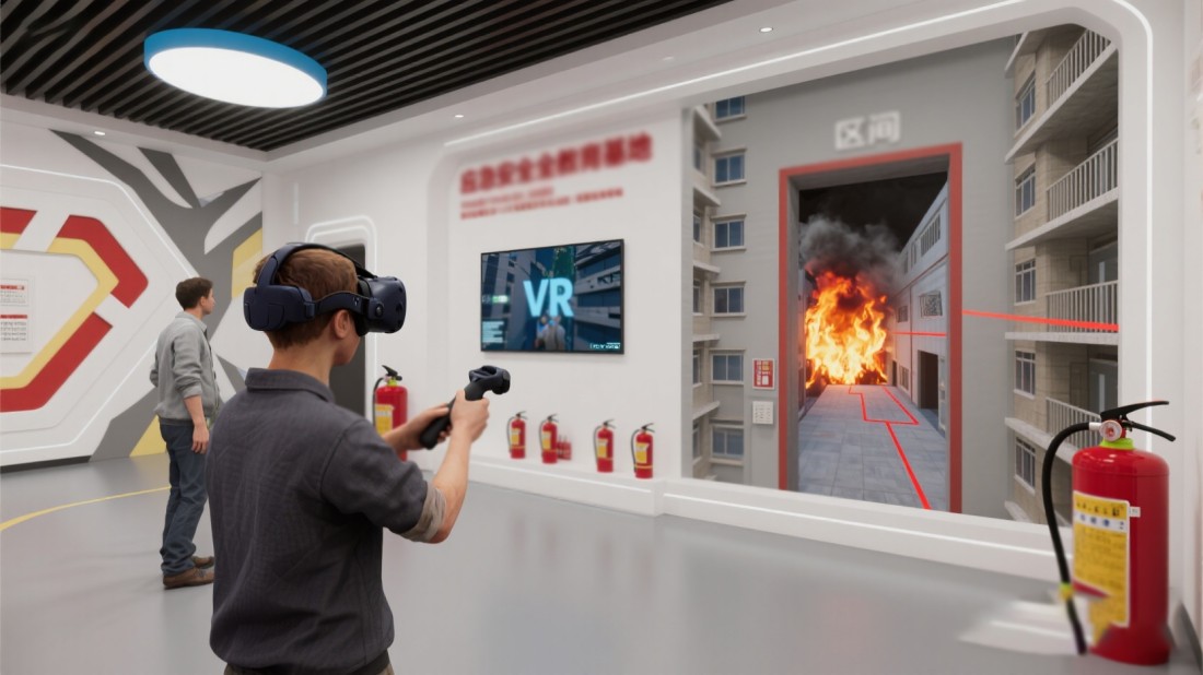 聲光電應(yīng)急科普體驗館效果圖