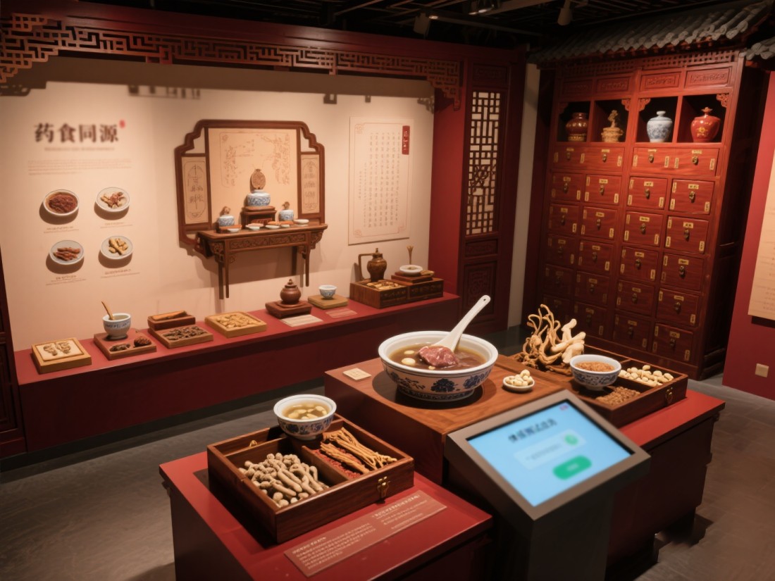 沉浸式中醫(yī)藥文化宣傳教育基地效果圖